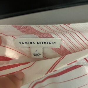 Banana Republic Linen Skirt Size 4